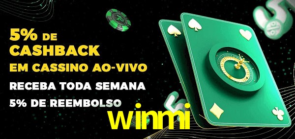 Promoções do cassino ao Vivo winmi